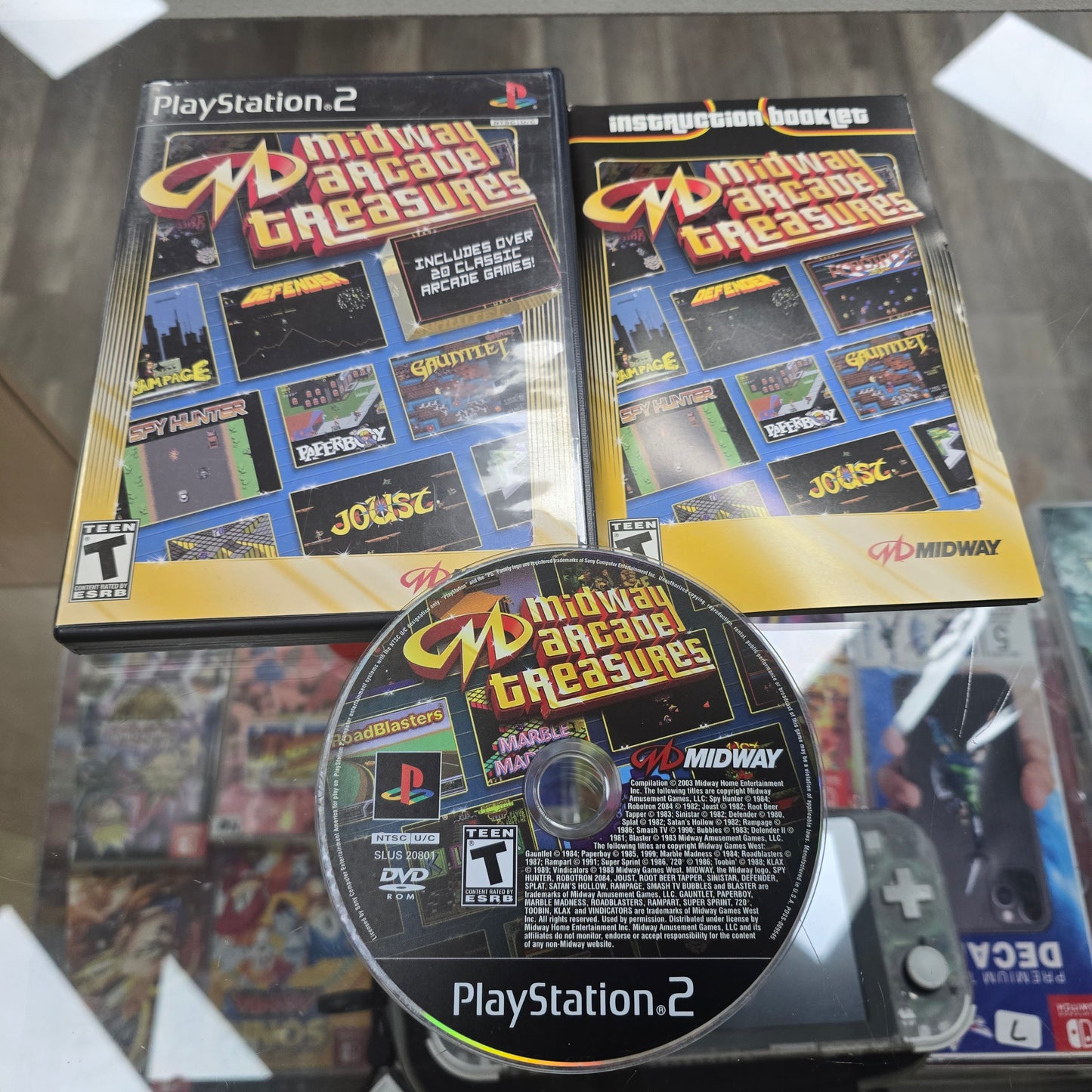 Midway Arcade Treasures Playstation 2