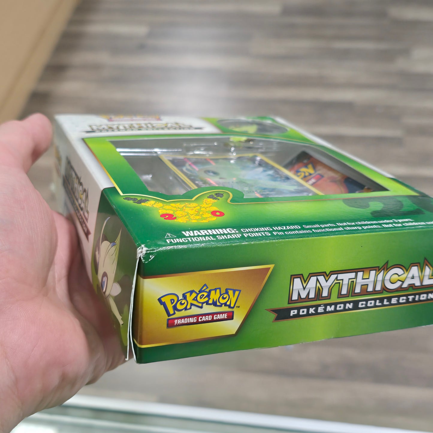 2016 Pokémon Celebi Mythical Collection 20th Anniversary Pin Collection