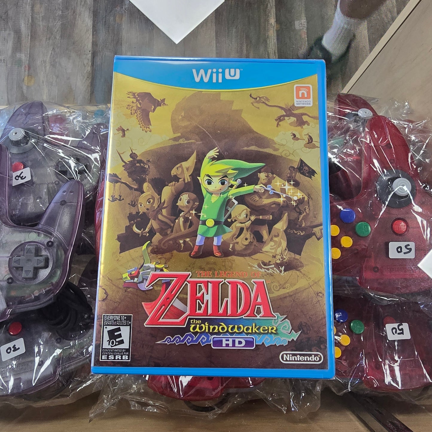 Zelda Wind Waker HD SEALED NEW (USA) Nintendo Wii U