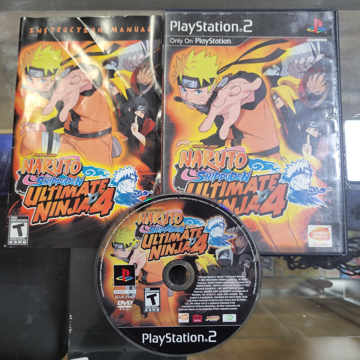 Naruto Shippuden Ultimate Ninja 4 Playstation 2