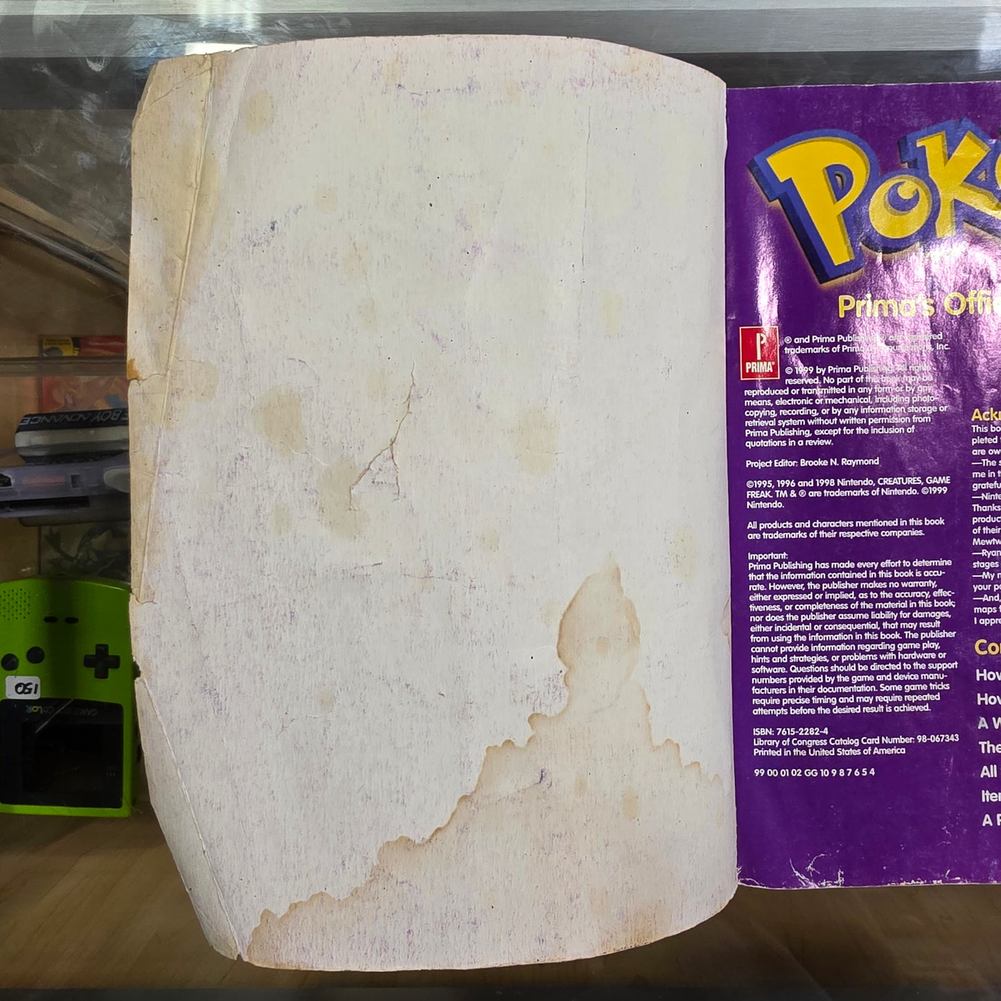 Primas Official Strategy Guide Pokémon Red and Blue