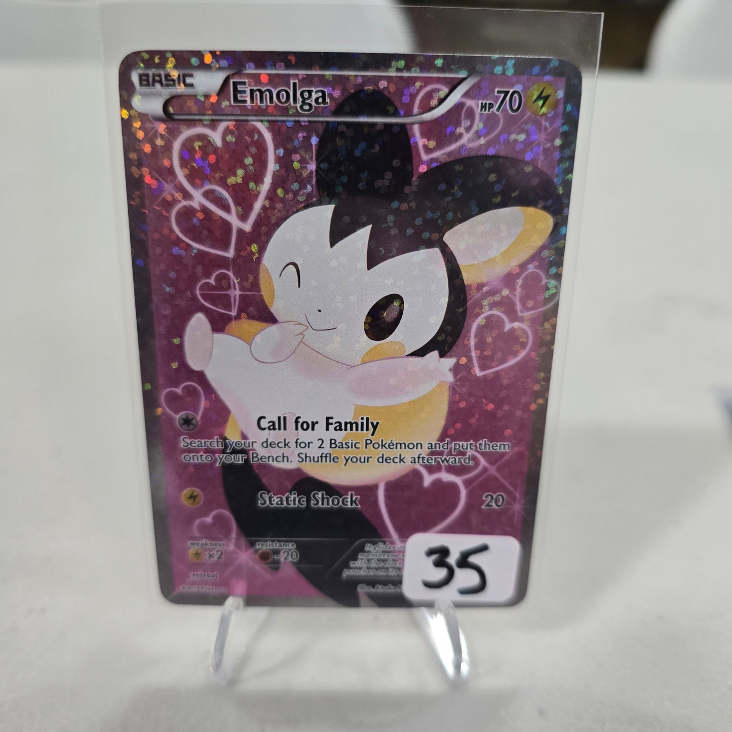 Emolga (Full Art) - Legendary Treasures: Radiant Collection (NM)