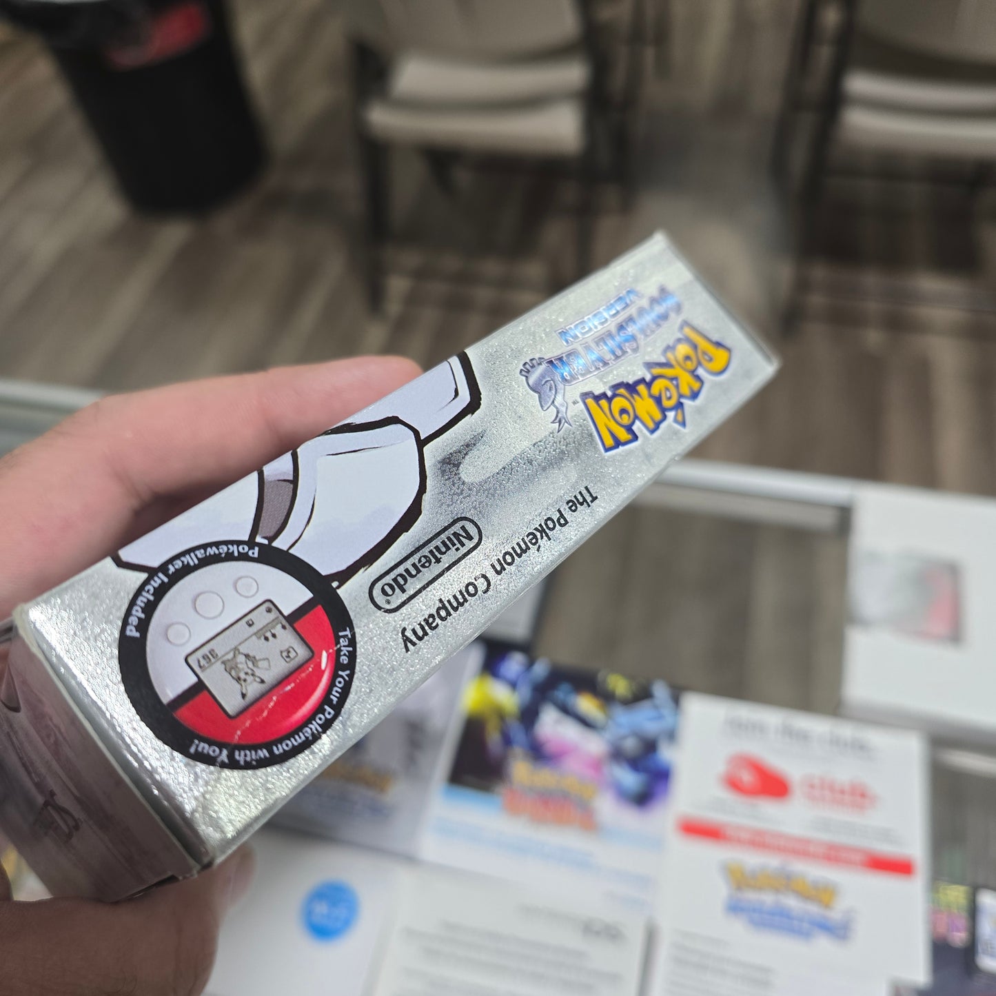 Pokémon SoulSilver Big Box with Pokewalker CIB (Very Clean) (Authentic) Nintendo DS