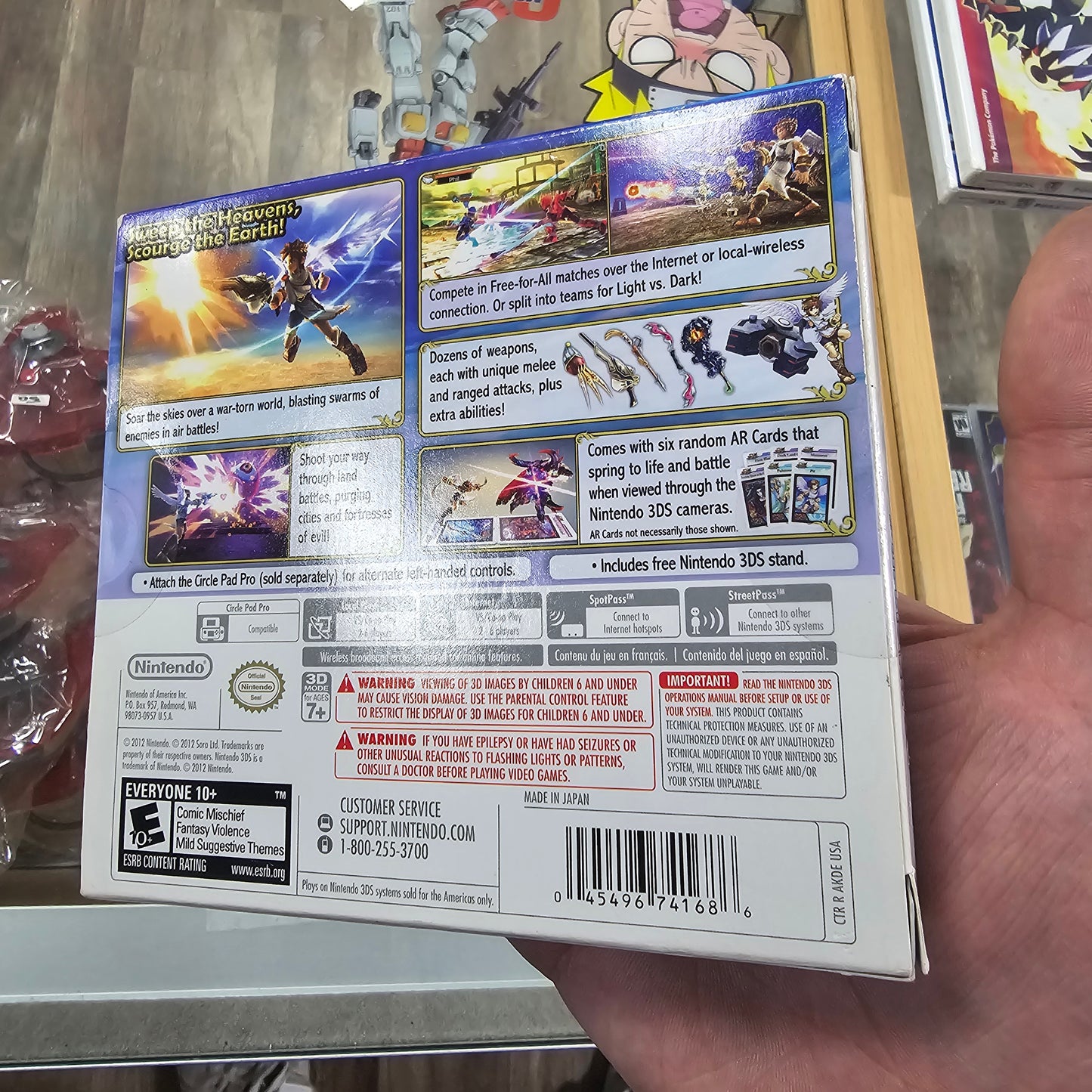 Kid Icarus Uprising NEW SEALED (USA) Nintendo 3DS