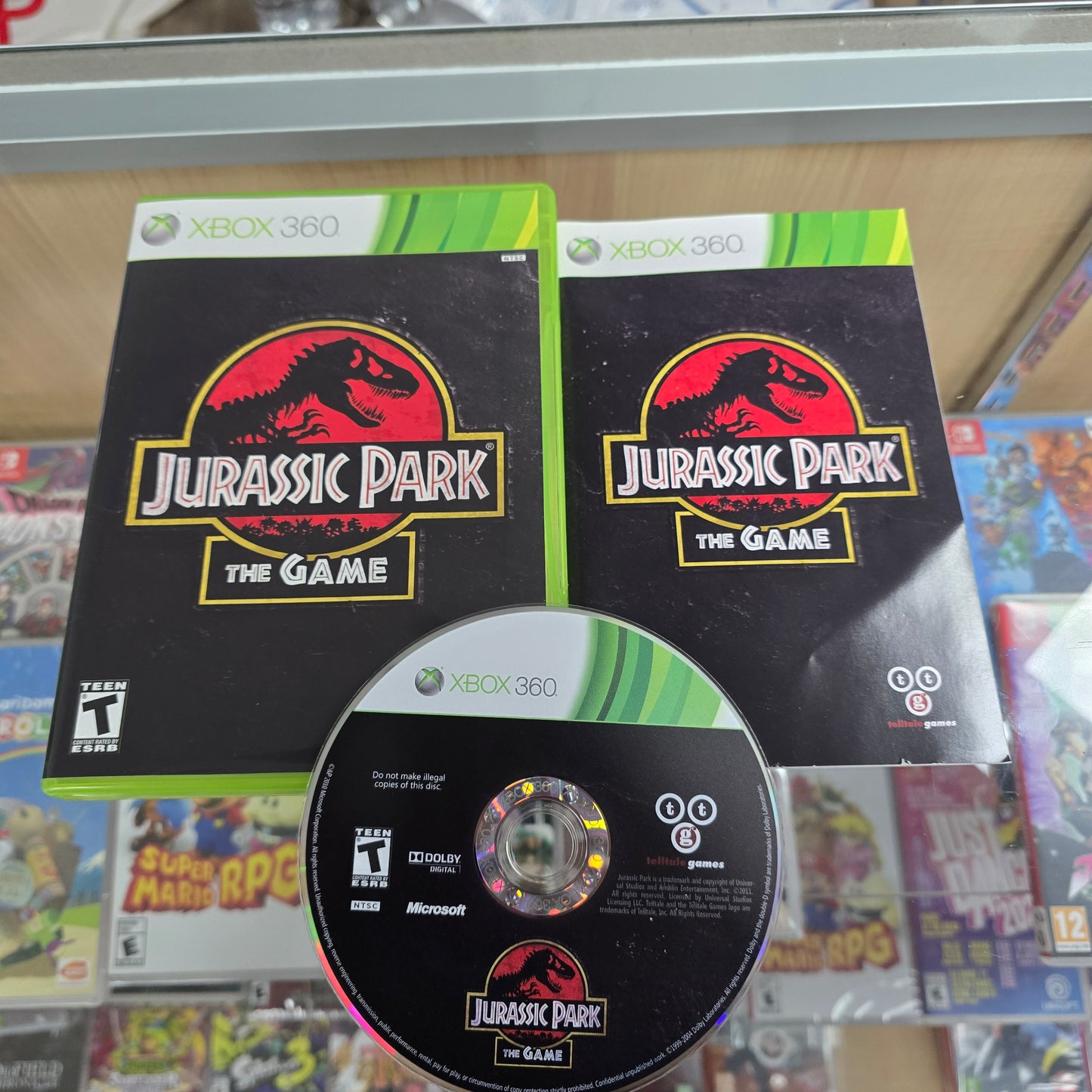 Jurassic Park The Game Xbox 360