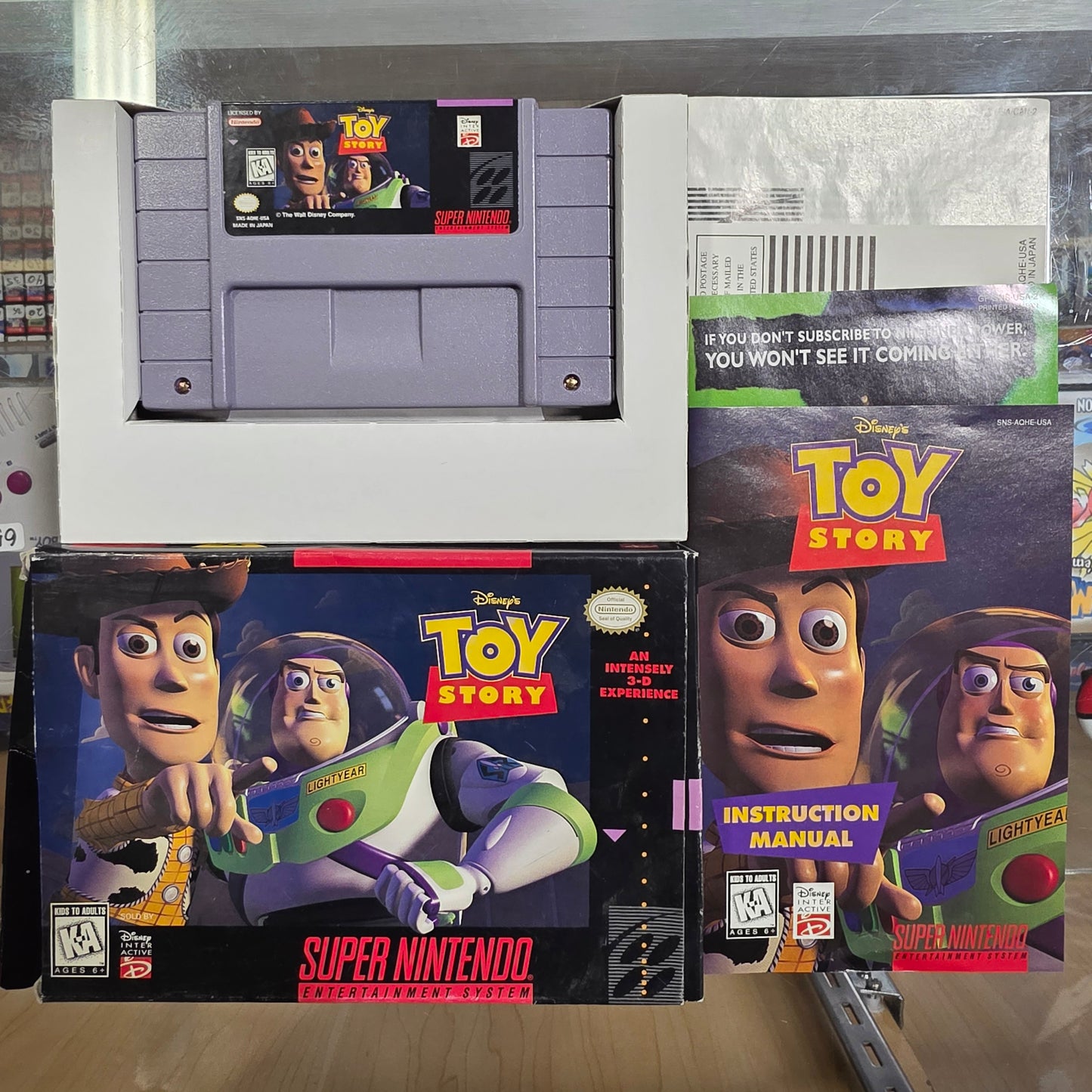Toy Story Super Nintendo Entertainment System SNES