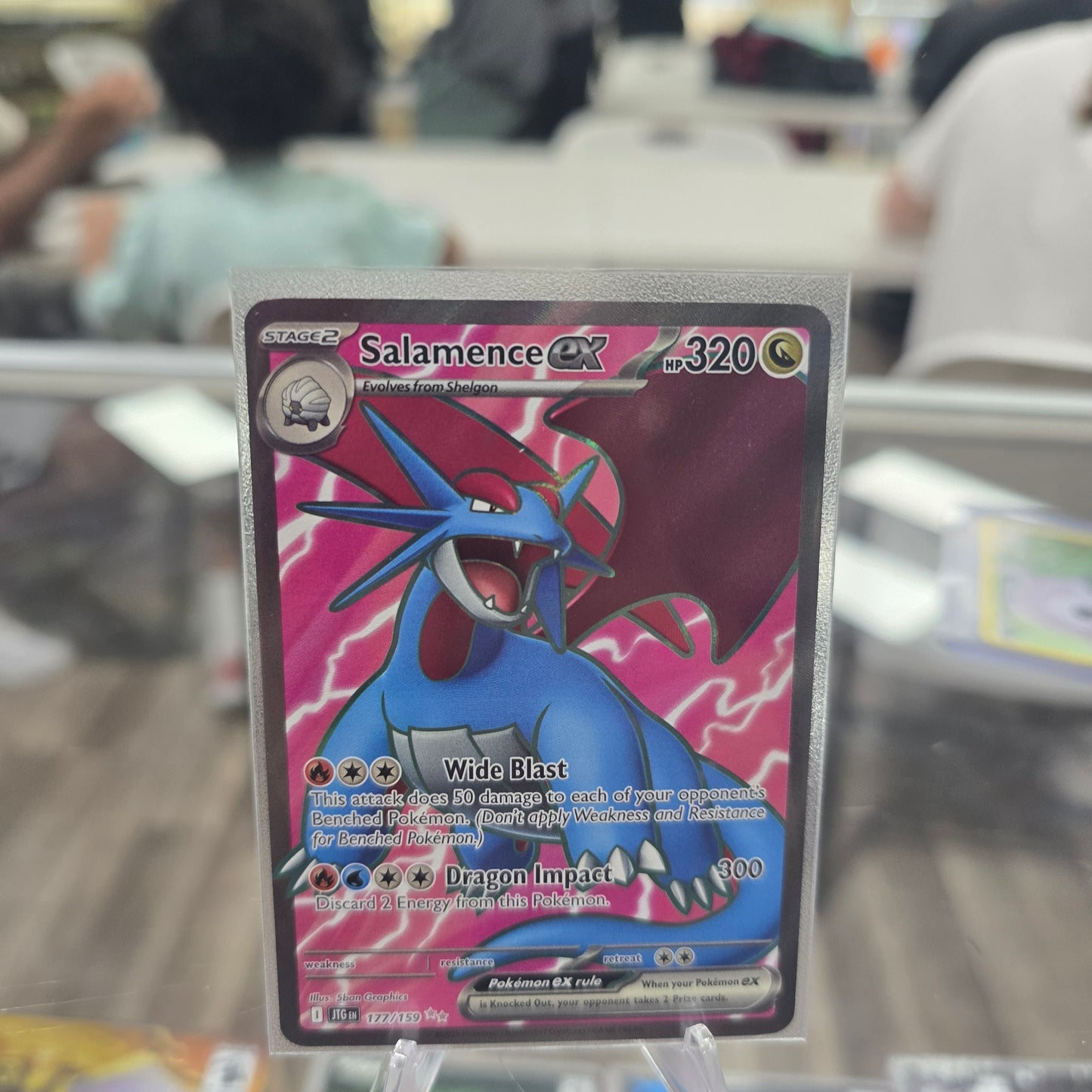 Salamence ex - 177/159 - SV09: Journey Together (NM)