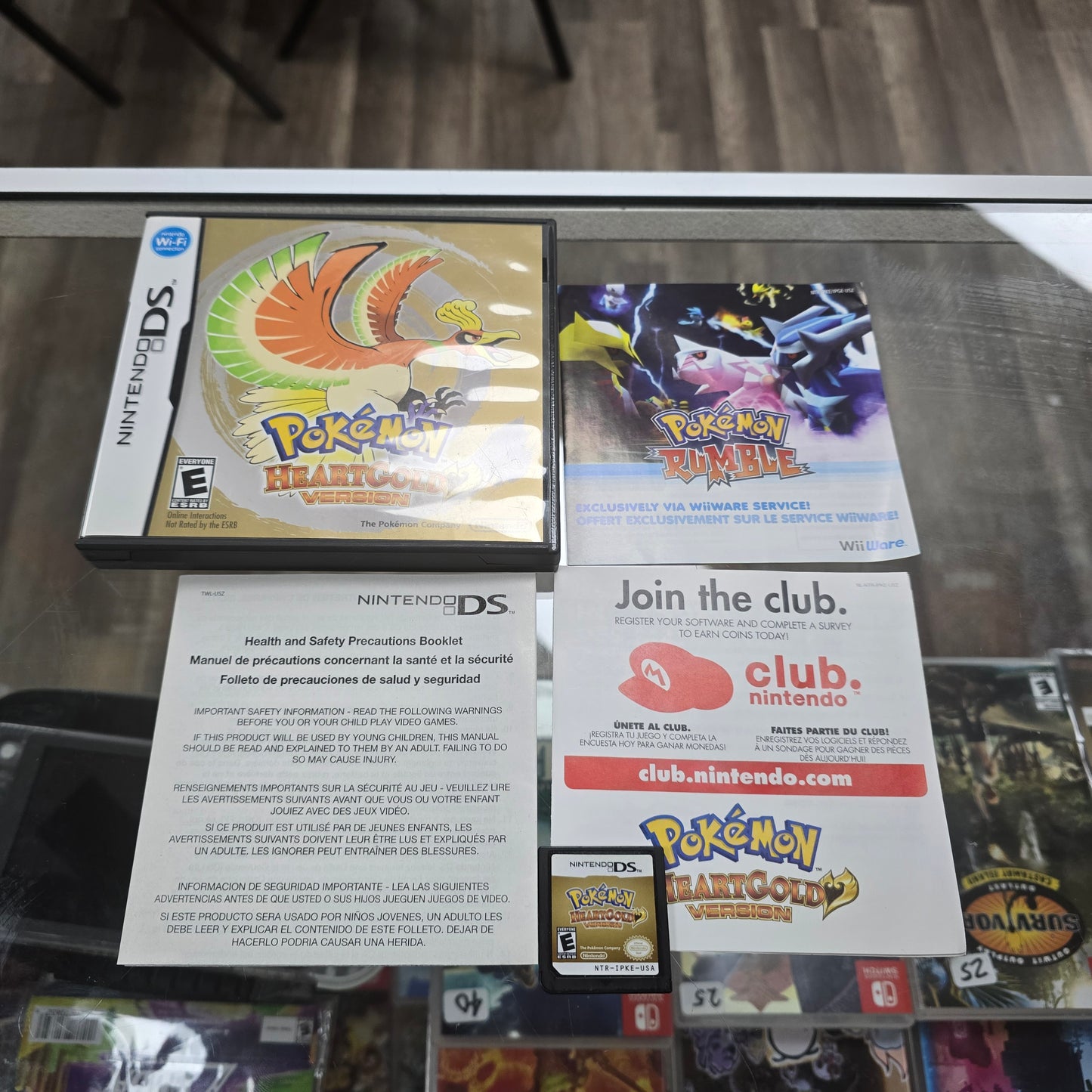 Pokémon HeartGold (Authentic) Nintendo DS