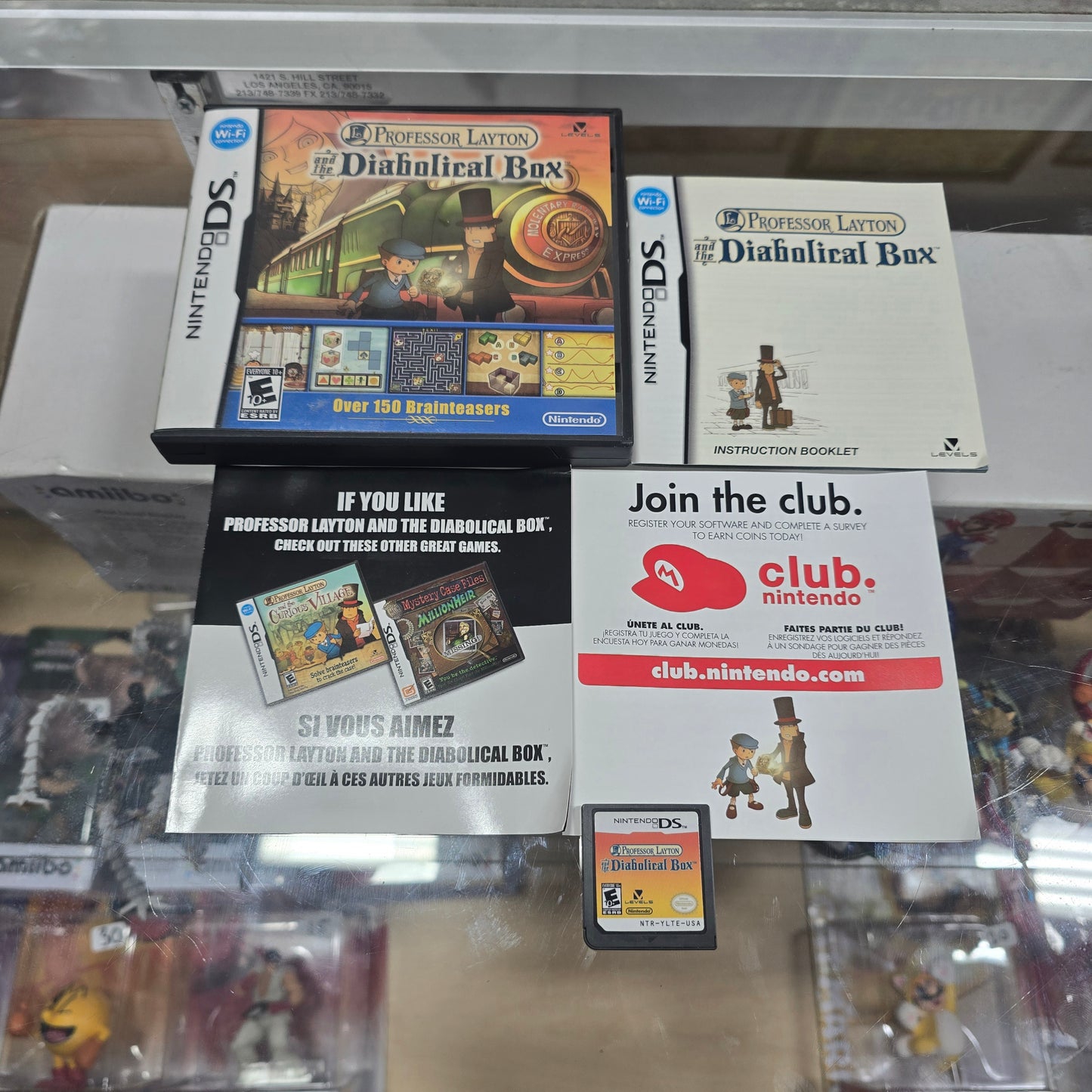 Professor Layton and The Diabolical Box Nintendo DS