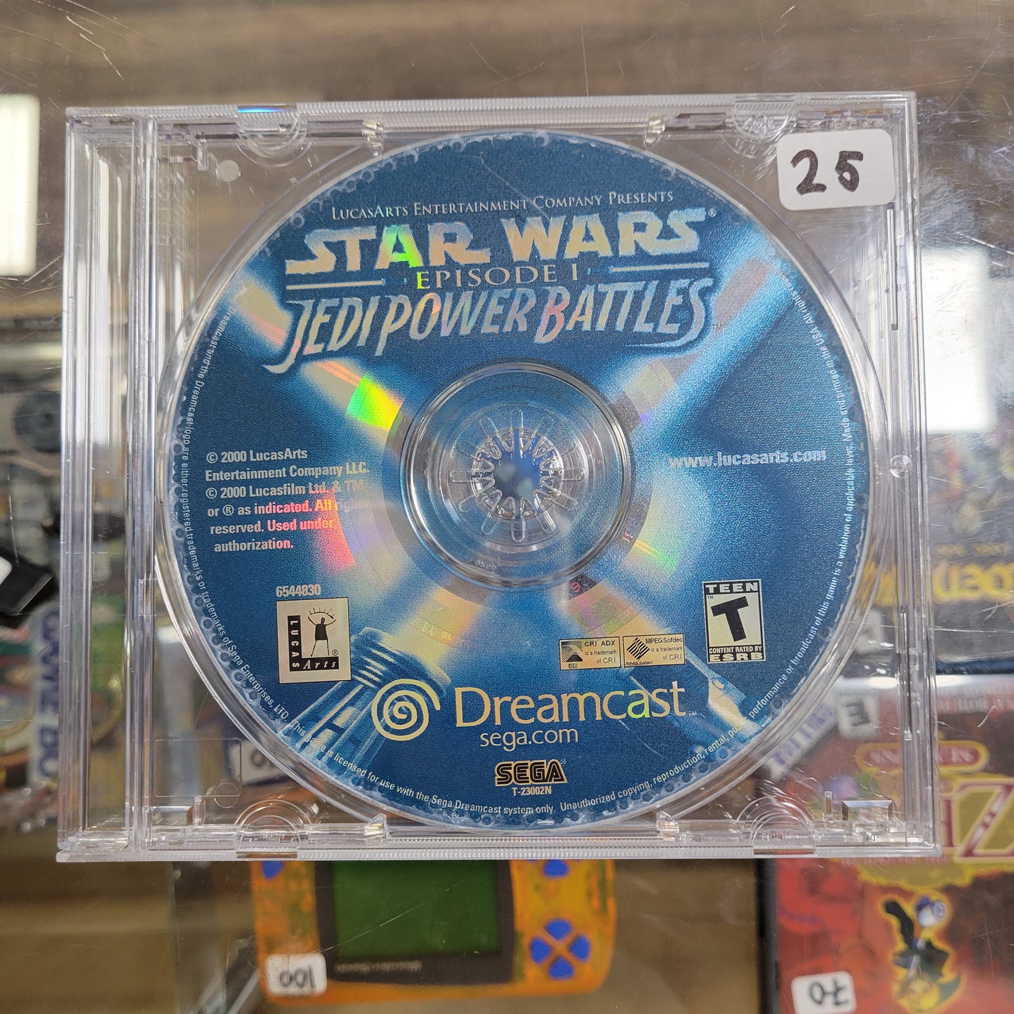 Star Wars Jedi Power Battles Sega Dreamcast