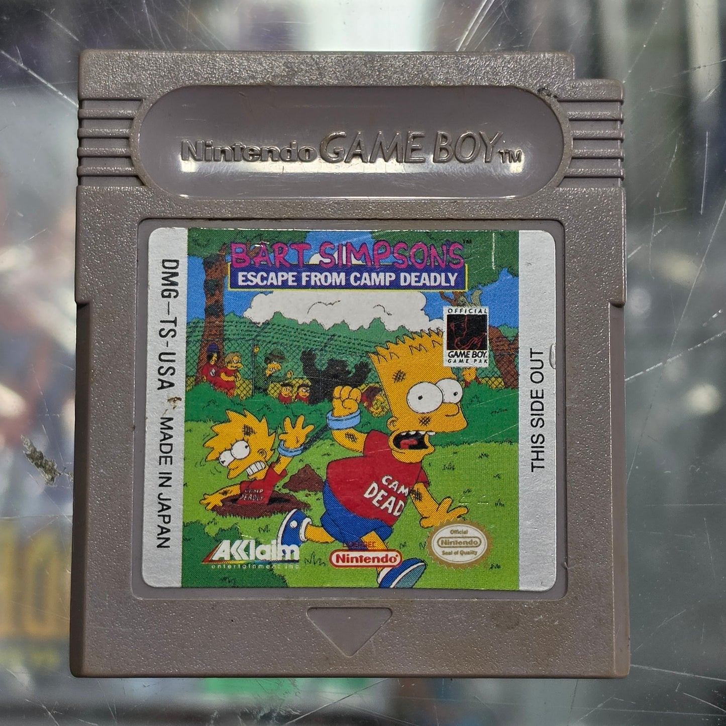 Bart Simpson's Escape from Camp Deadly Nintendo GameBoy