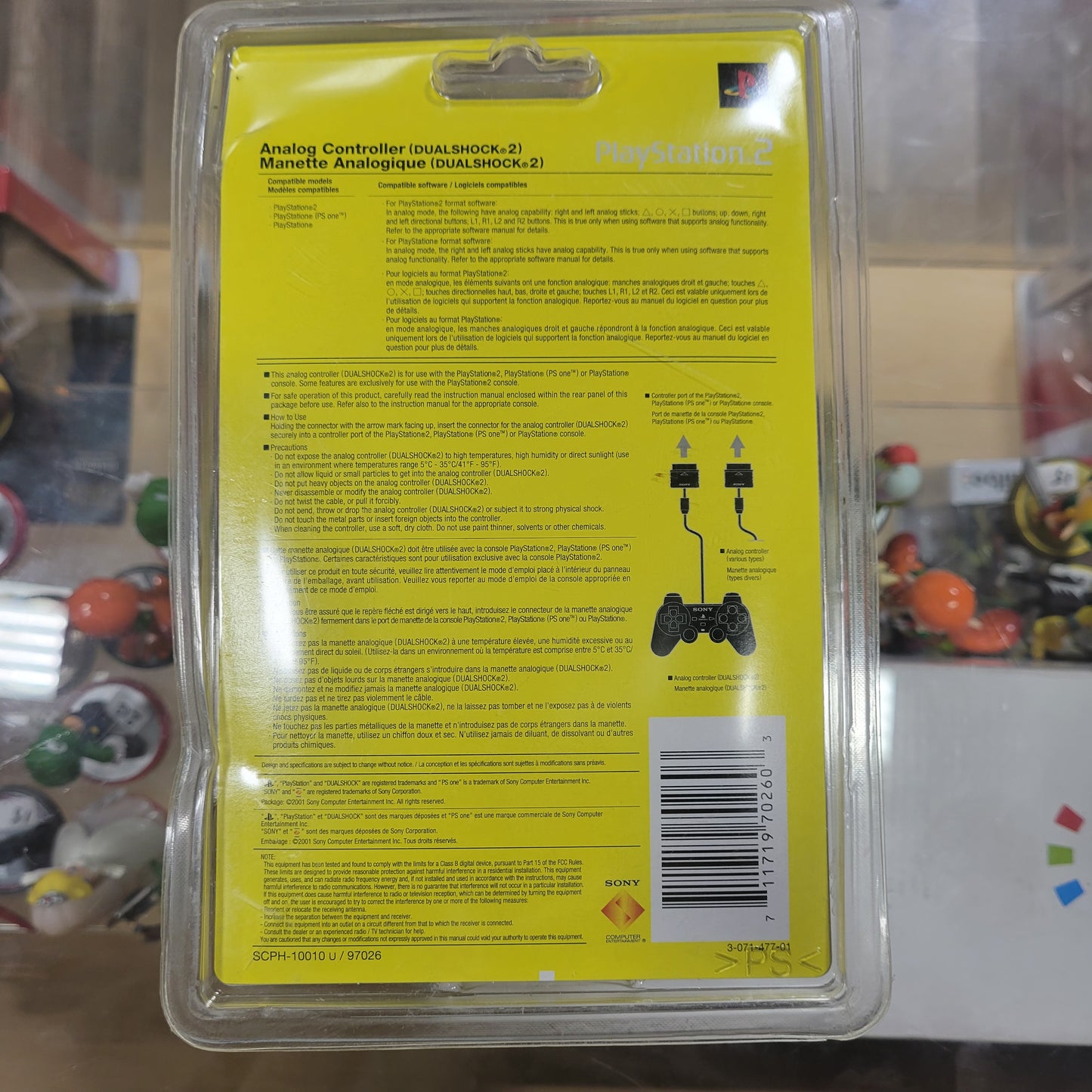 New Sealed Dualshock 2 Controller For Playstation 2