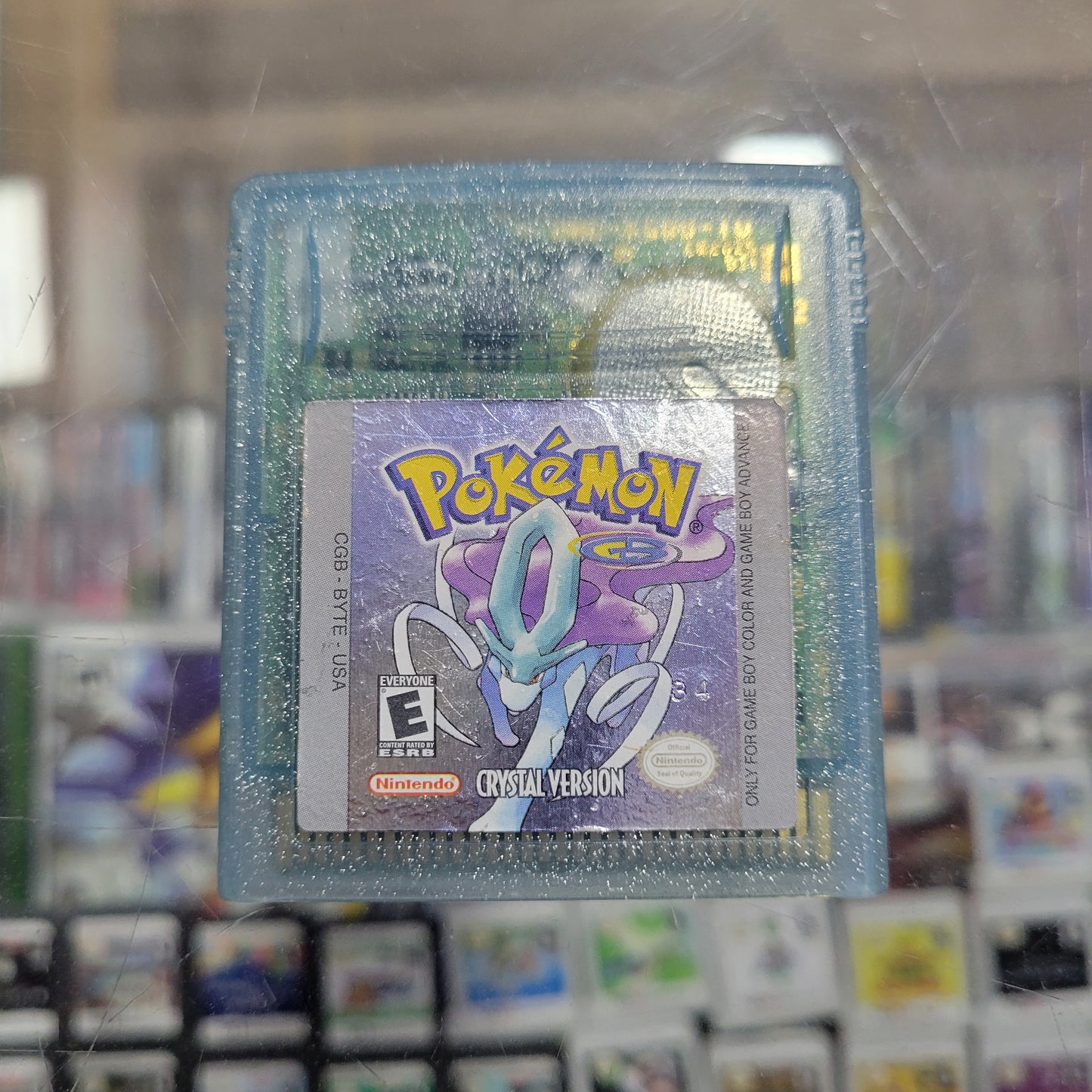 Pokémon Crystal Version Nintendo Gameboy Saves