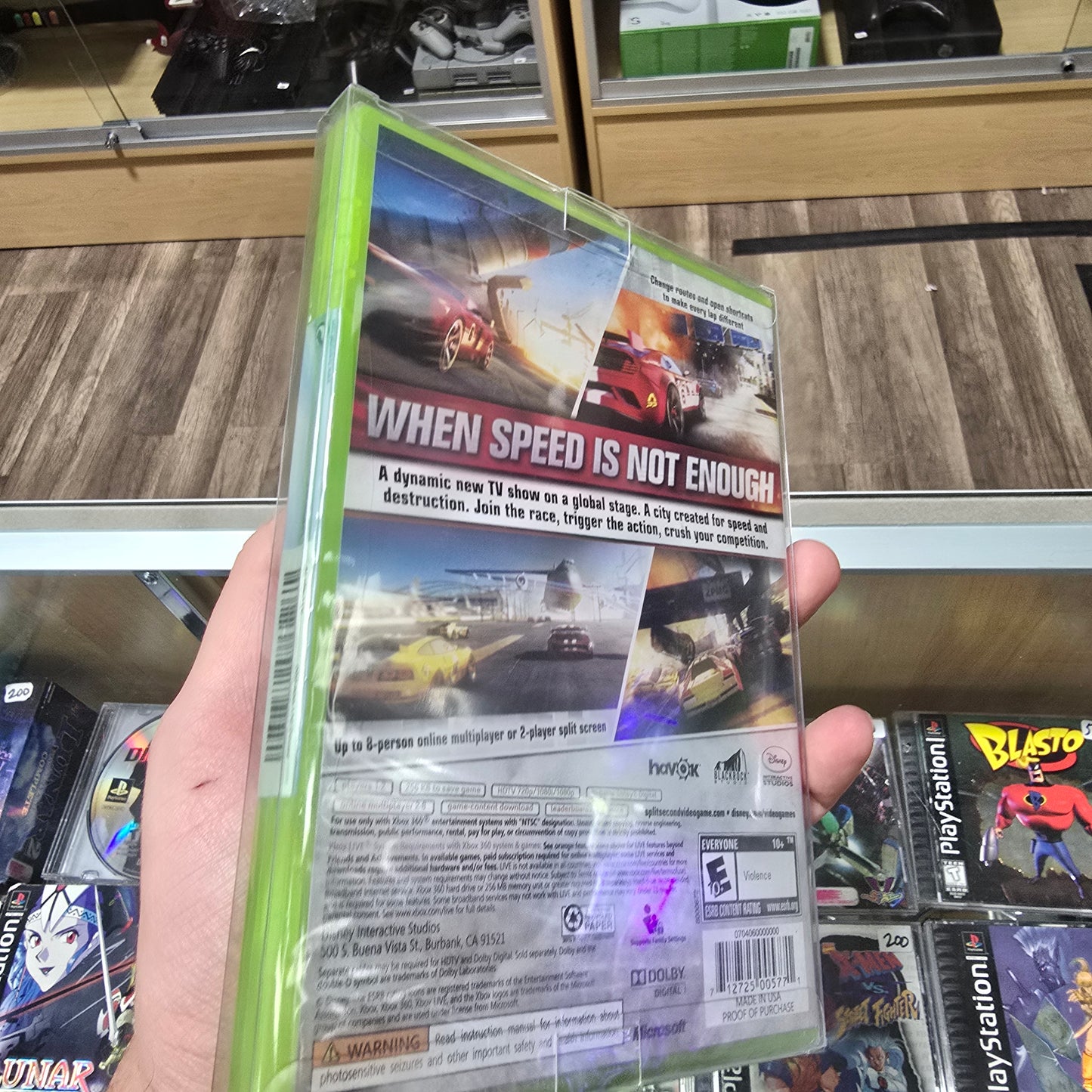 Sealed Split/Second Xbox 360