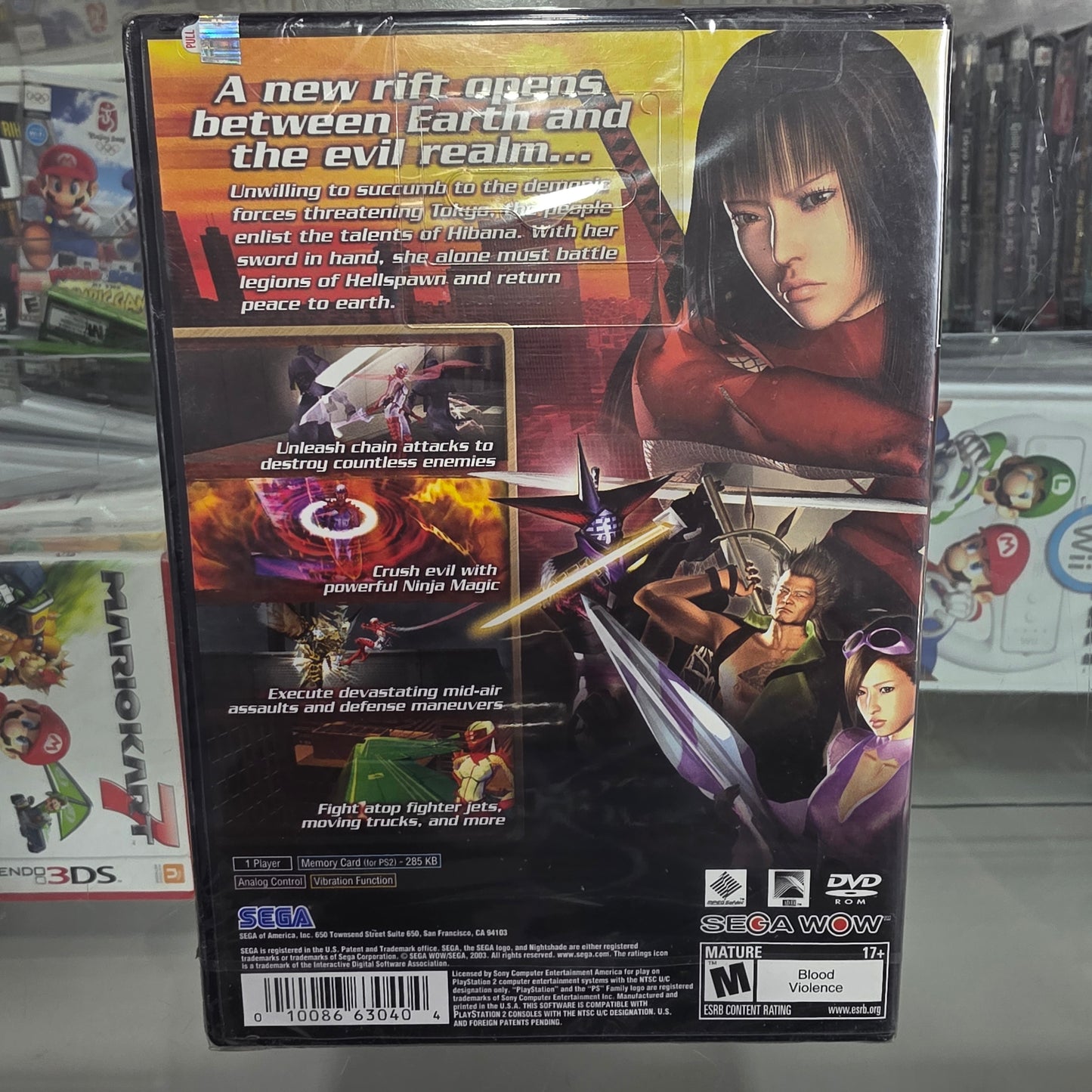 New Sealed Nightshade Playstation 2