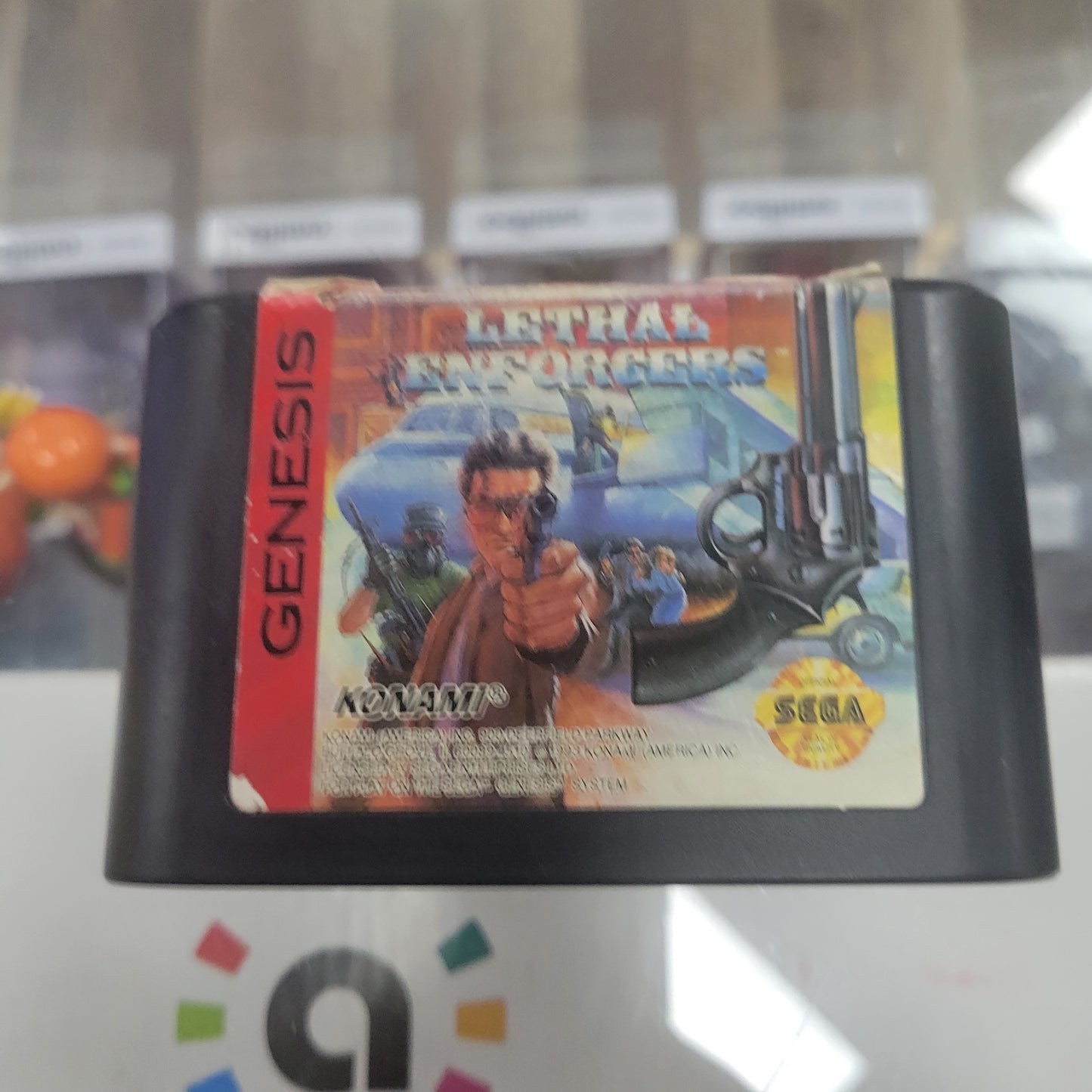 Lethal Enforcers Sega Genesis