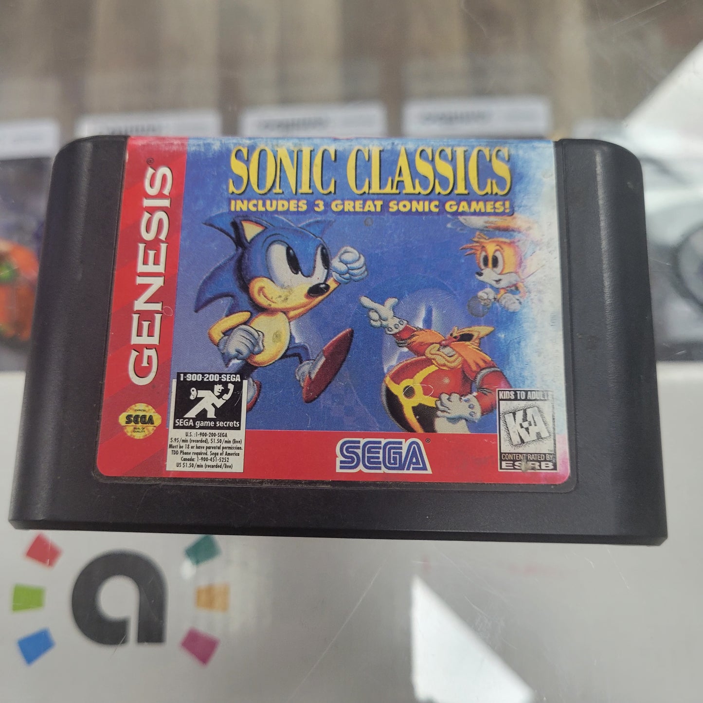 Sonic Classics Sega Genesis