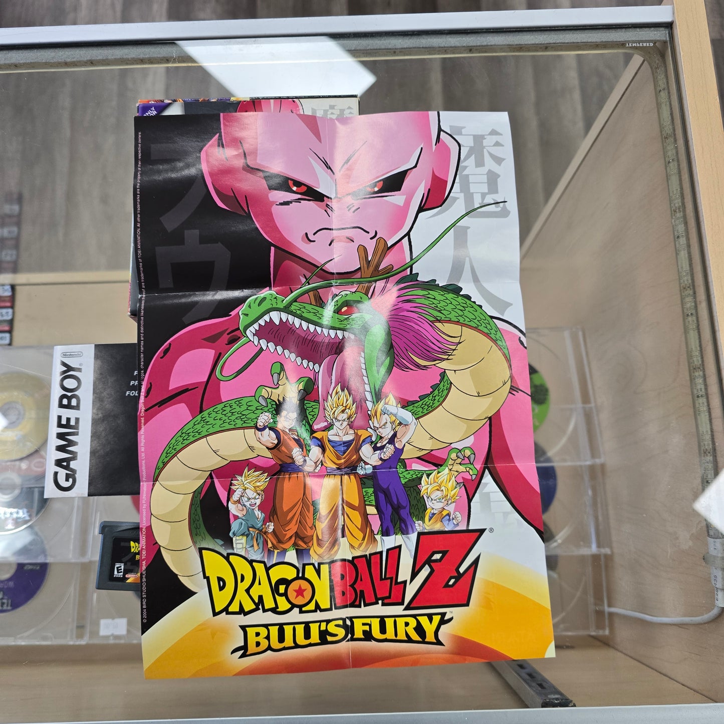 DragonBall Z Buu's Fury CIB with Poster (Has Box Protector) Nintendo Gameboy Advance