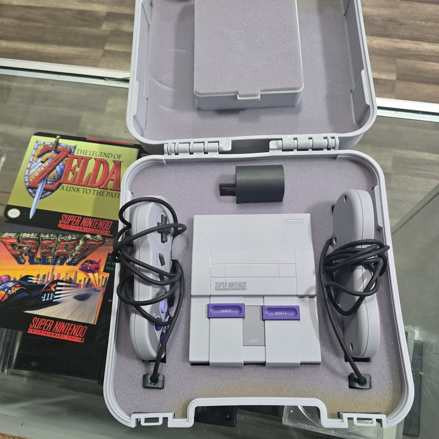 Super Nintendo Classic Edition System with Super Nintendo Carrying Case