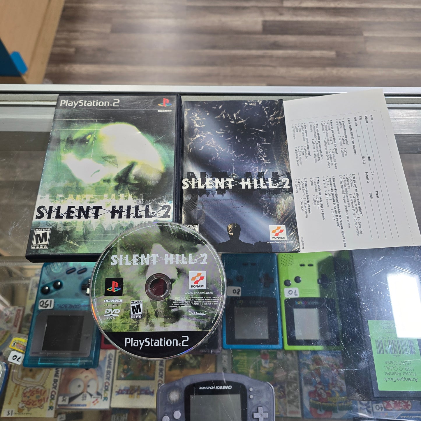 Silent Hill 2 CIB with Registration Card PlayStation 2