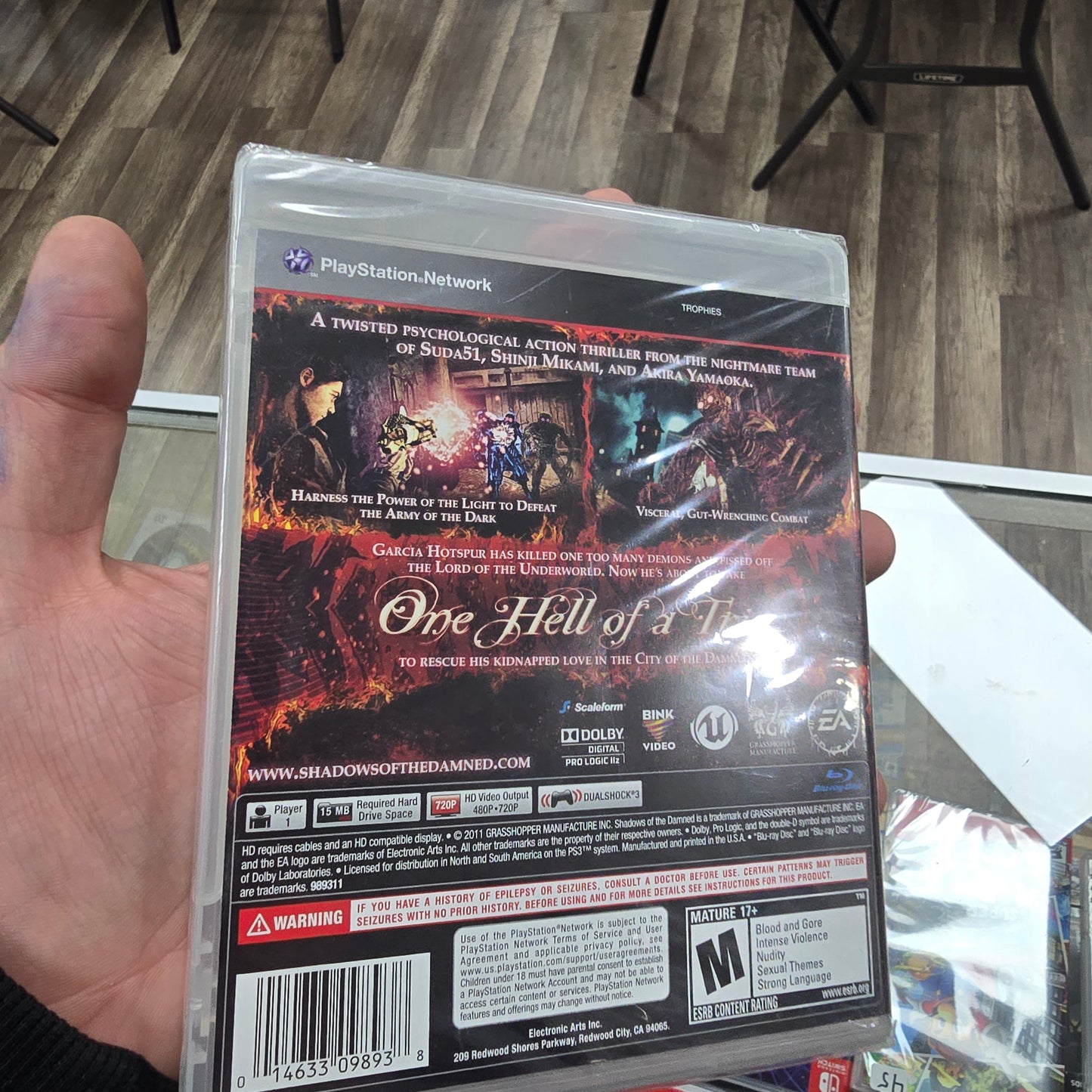 Shadows of the Damned SEALED NEW Playstation 3