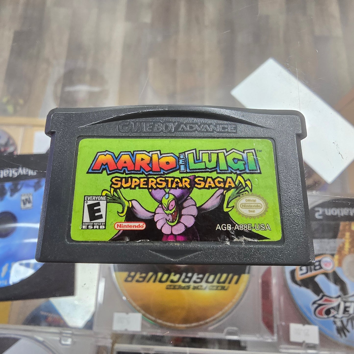 Mario and Luigi Superstar Saga Nintendo Gameboy Advance