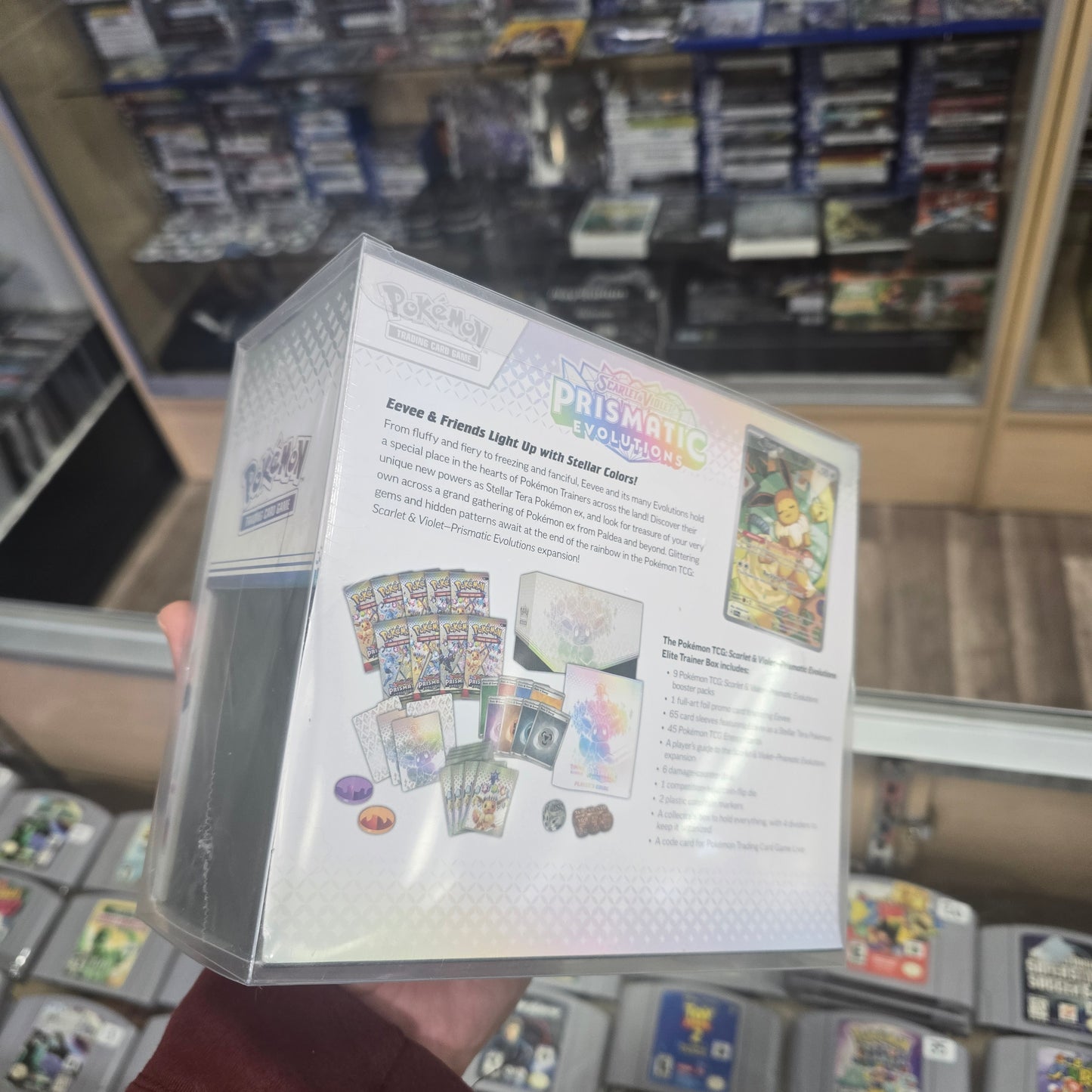 Prismatic Evolutions Elite Trainer Box - SV: Prismatic Evolutions