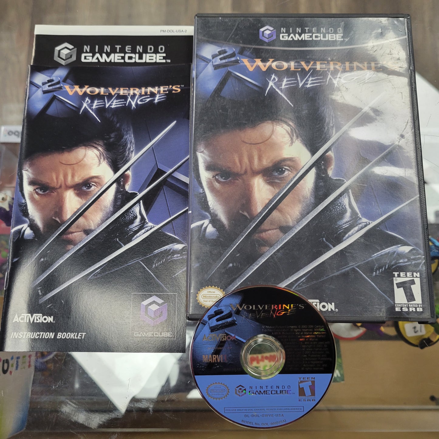 X2 Wolverines Revenge Nintendo Gamecube