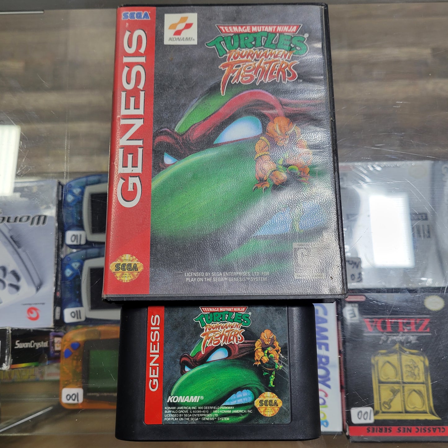 Teenage Mutant Ninja Turtles Tournament Fighters Sega Genesis