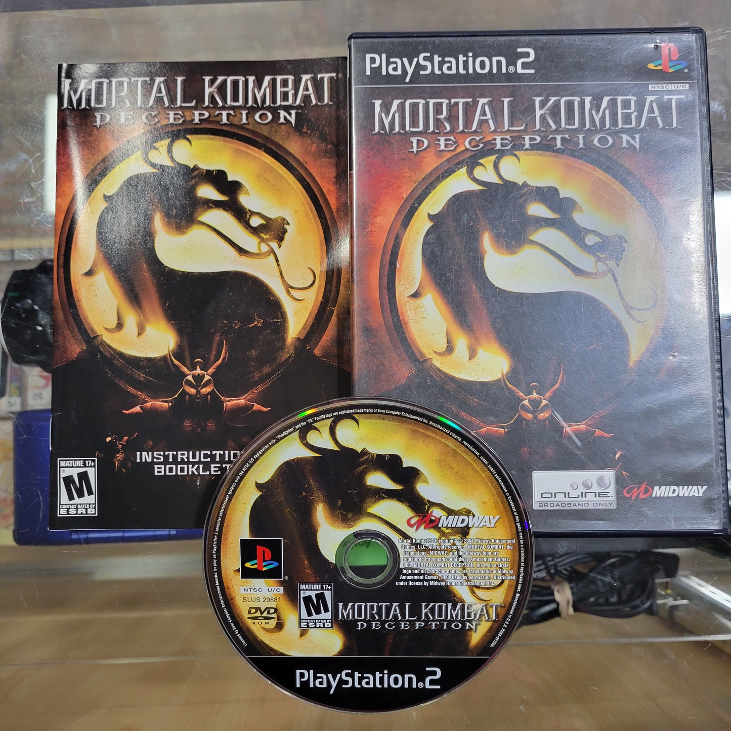 Mortal Kombat Deception Playstation 2
