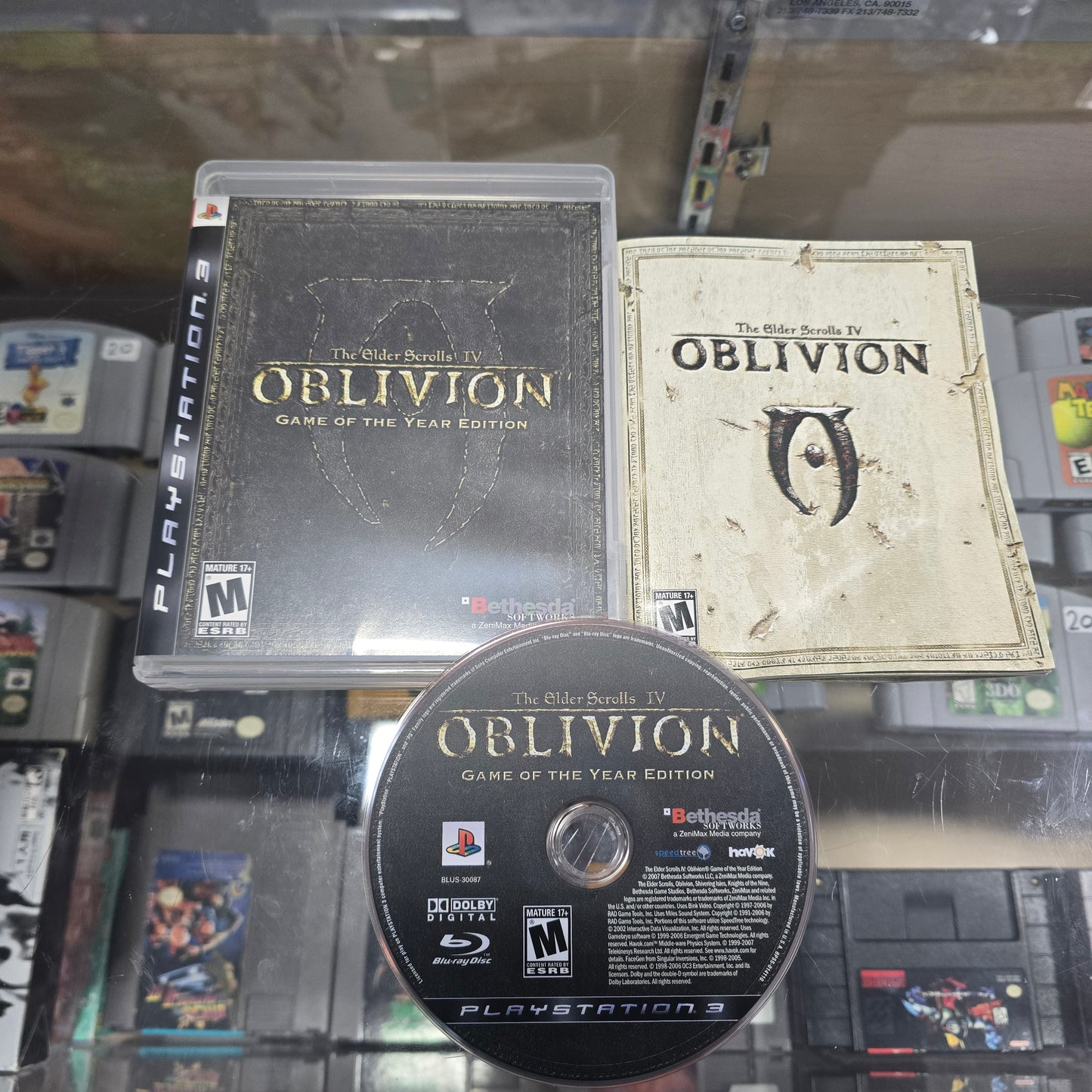 Elder Scrolls IV Oblivion Game of the Year Playstation 3