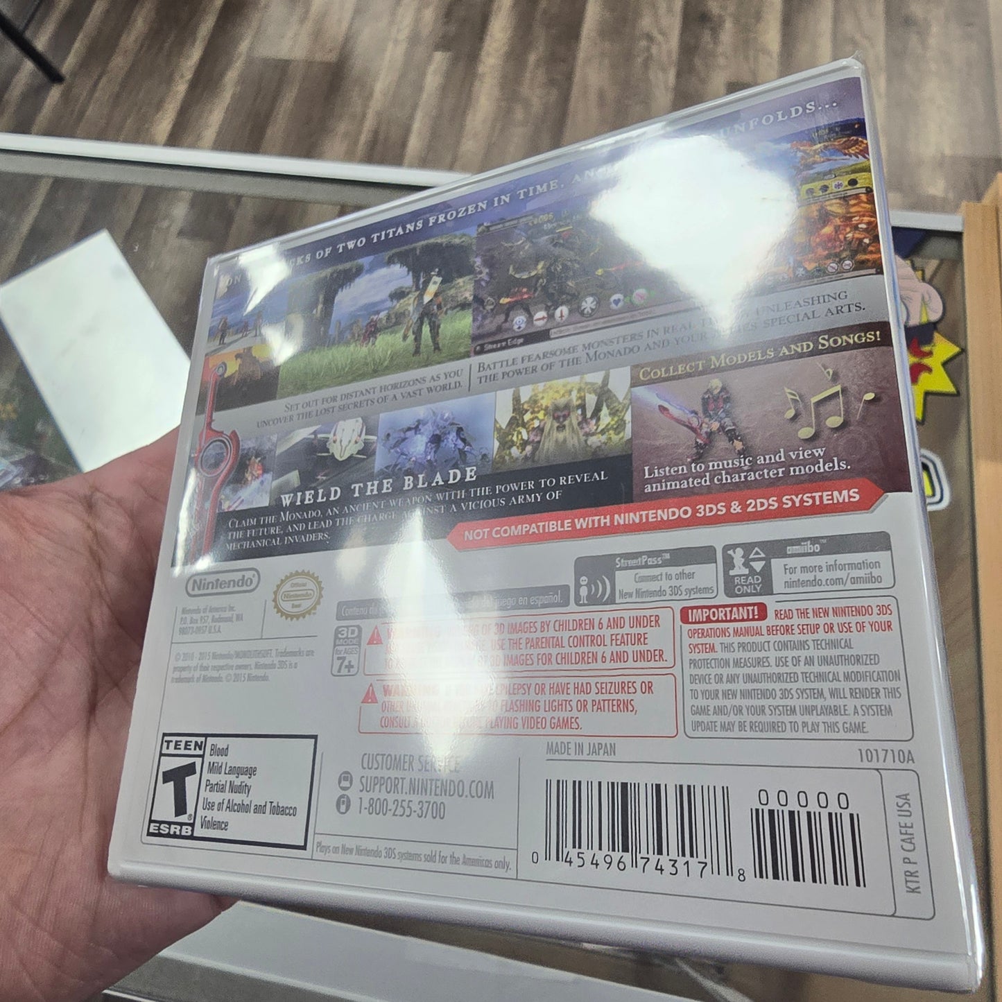 Xenoblade Chronicles 3D NEW SEALED (USA) Nintendo 3DS