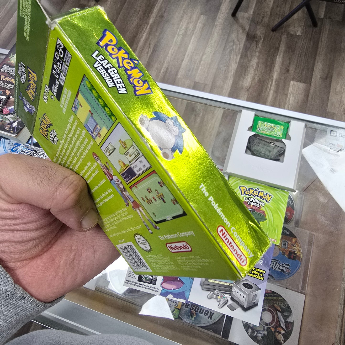 Pokémon LeafGreen (Authentic) CIB Nintendo GameBoy Advance