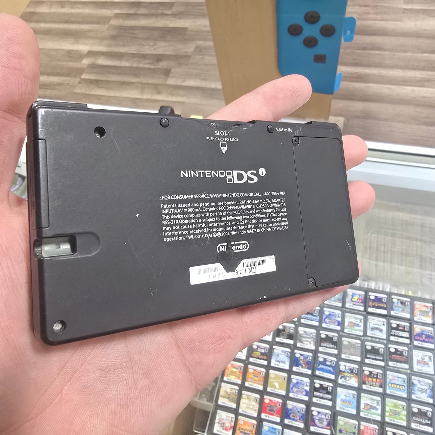 Black Nintendo DSi Handheld System with Charger