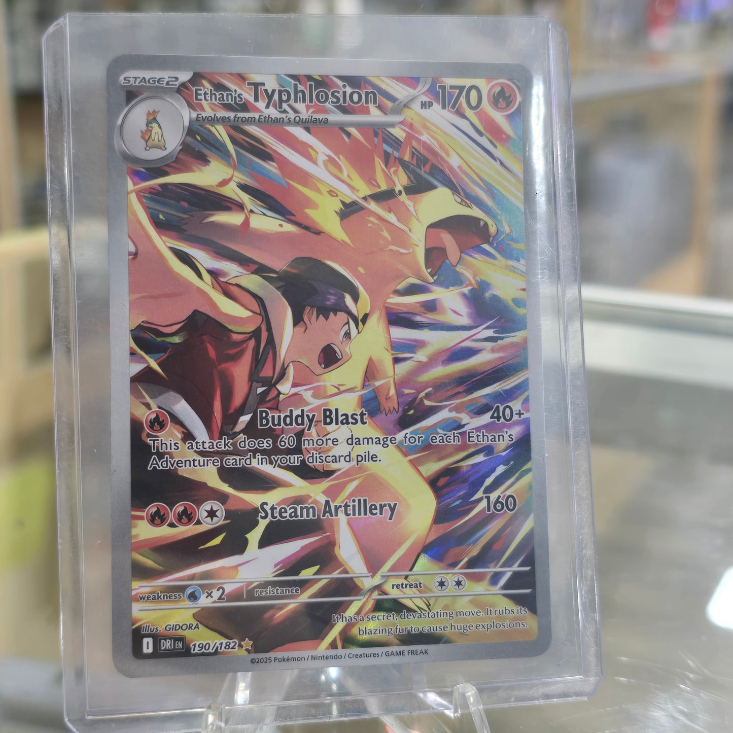 Ethan's Typhlosion - 190/182 - SV10: Destined Rivals (NM)