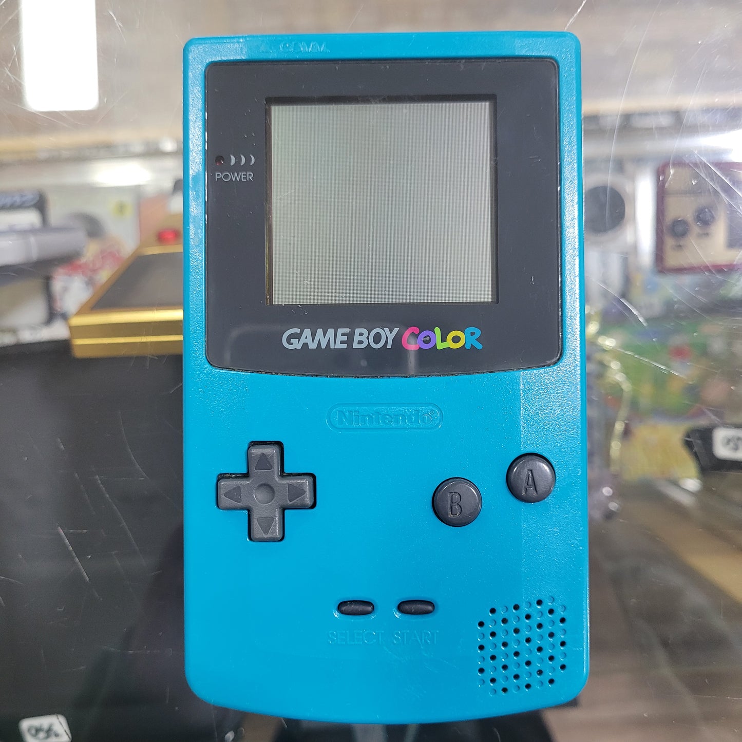 Blue Nintendo Gameboy Color System