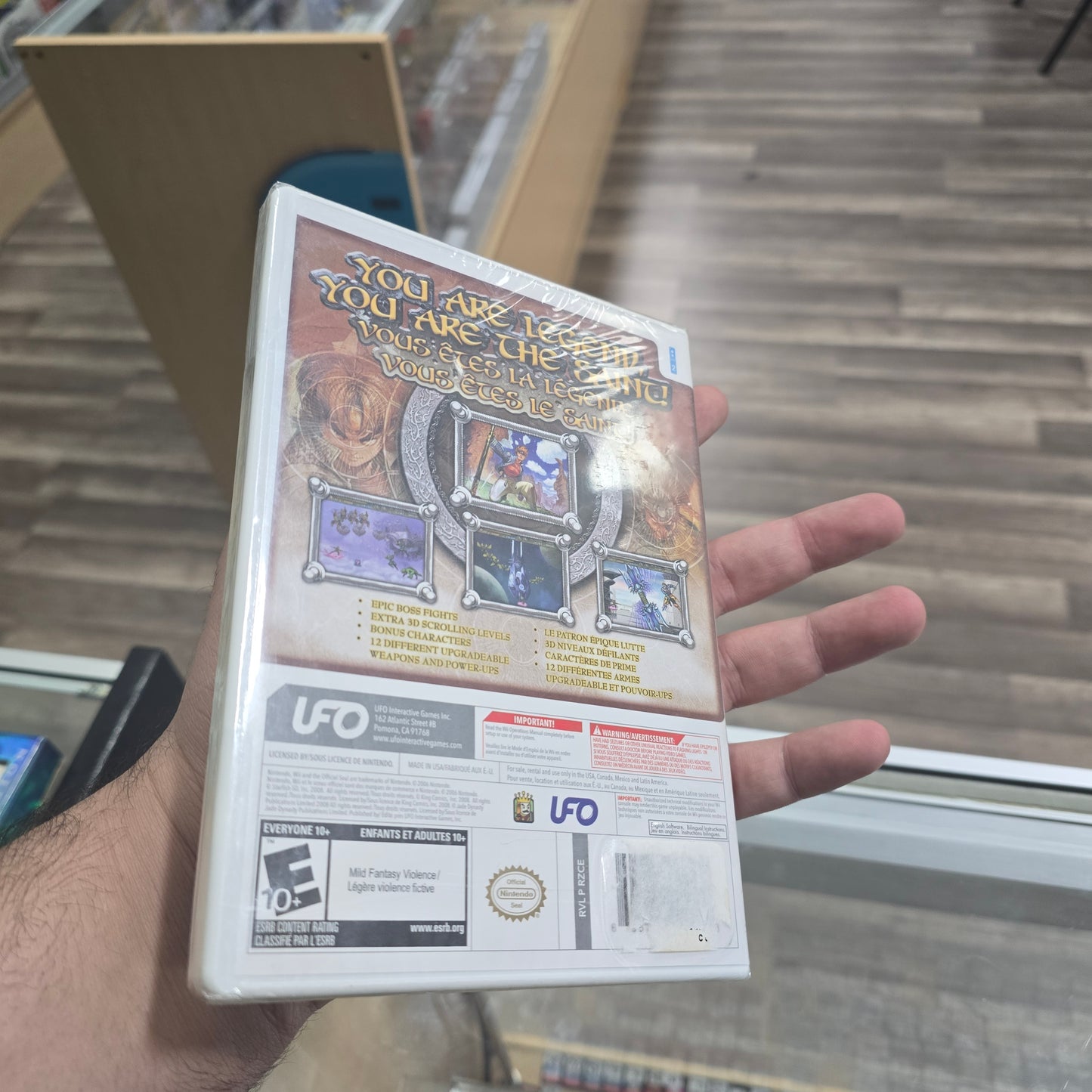 Saint (SEALED) Nintendo Wii