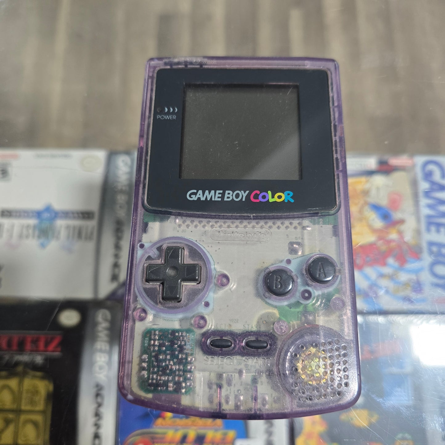 Atomic Purple Gameboy Color Handheld System
