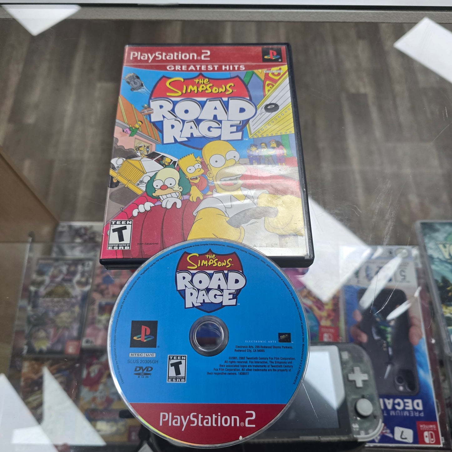 The Simpsons Road Rage Playstation 2