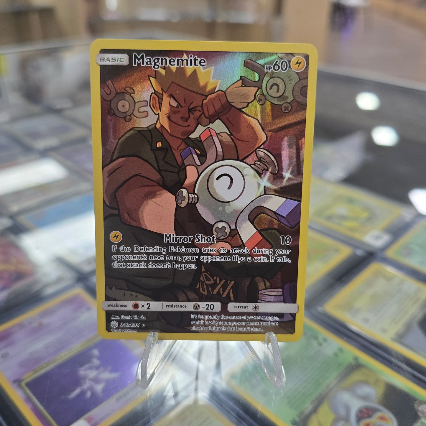 Magnemite (Secret) - SM - Cosmic Eclipse (NM)