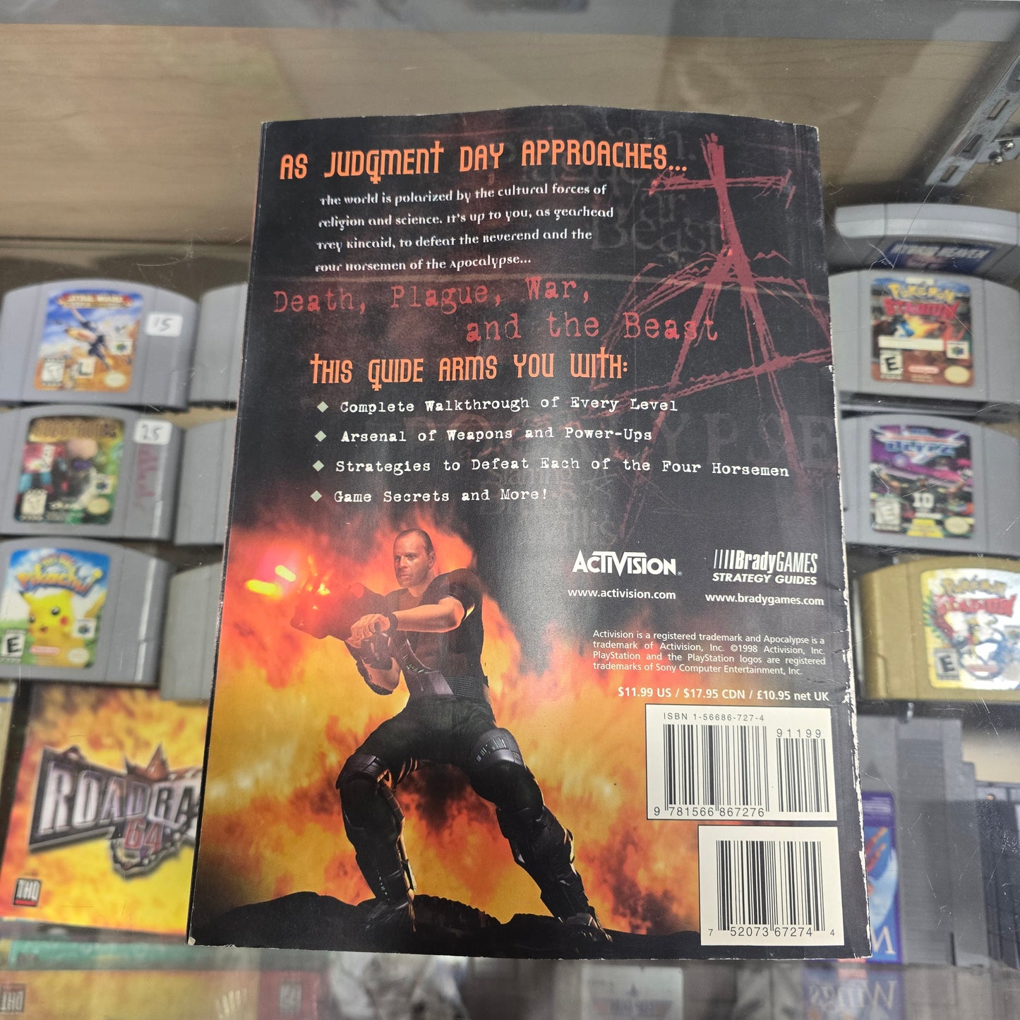 Official Guide to Apocalypse PlayStation Video Strategy Game Book