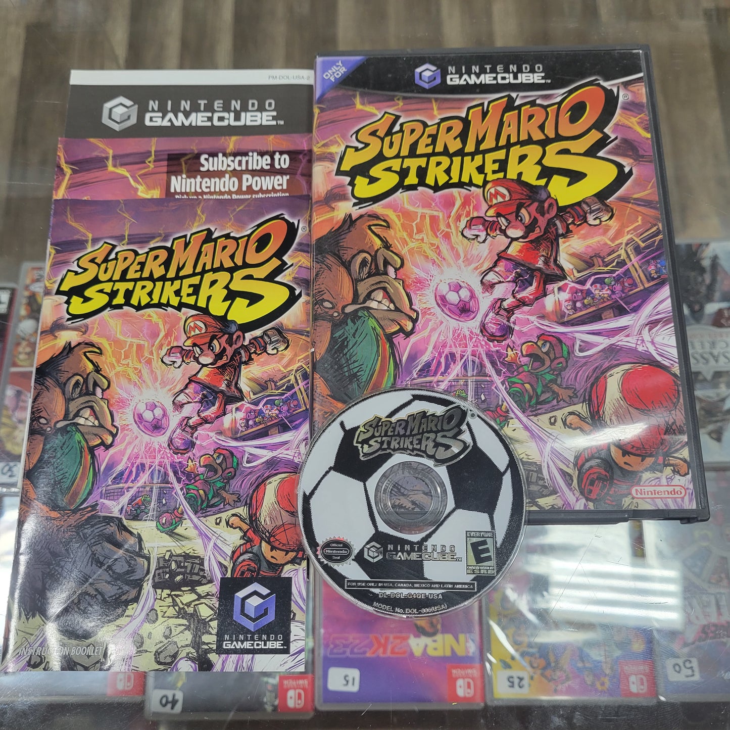 Super Mario Strikers Nintendo Gamecube