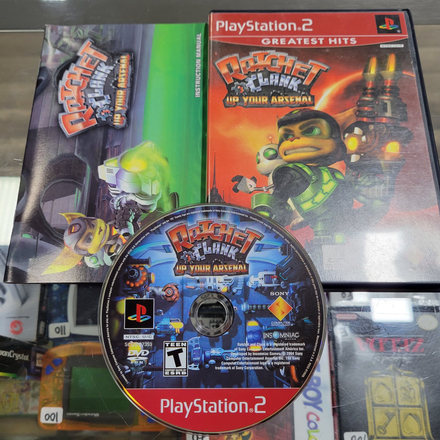 Ratchet And Clank Up Your Arsenal Playstation 2
