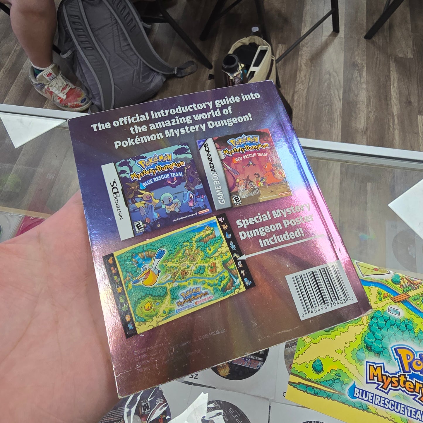 Pokemon Mystery Dungeon Rescuers Guide Red & Blue Rescue Team With Poster
