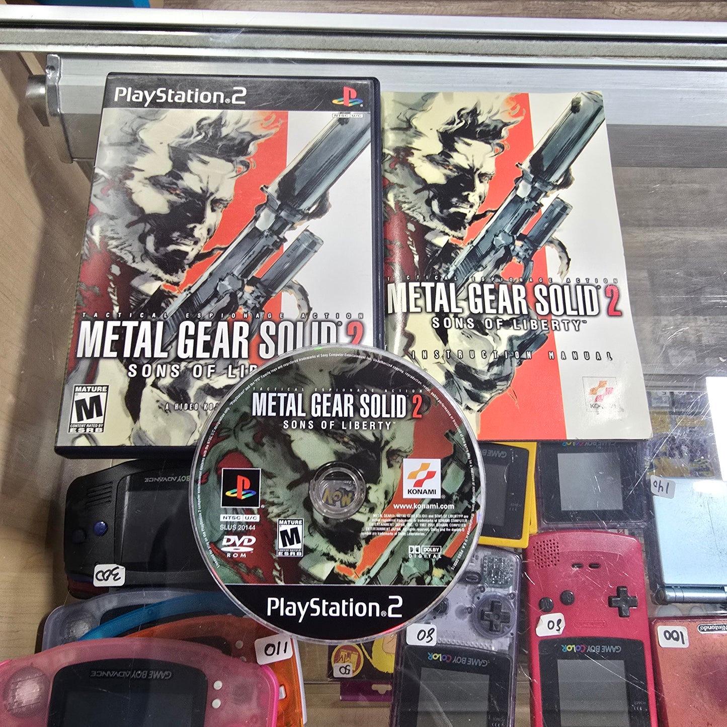 Metal Gear Solid 2 Playstation 2