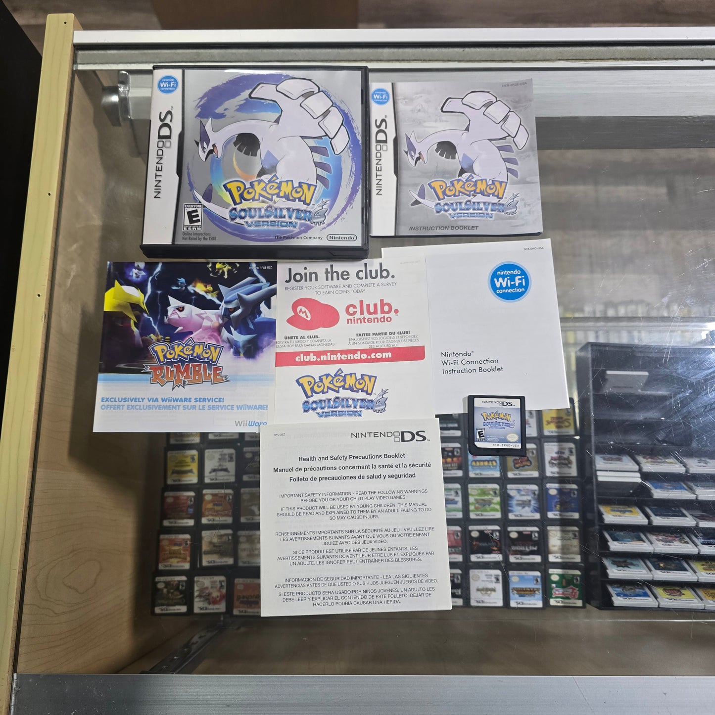 Pokémon SoulSilver (Authentic) CIB Nintendo DS