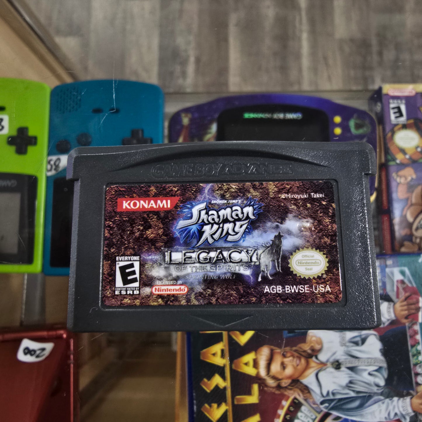 Shaman King Sprinting Wolf Nintendo GameBoy Advance