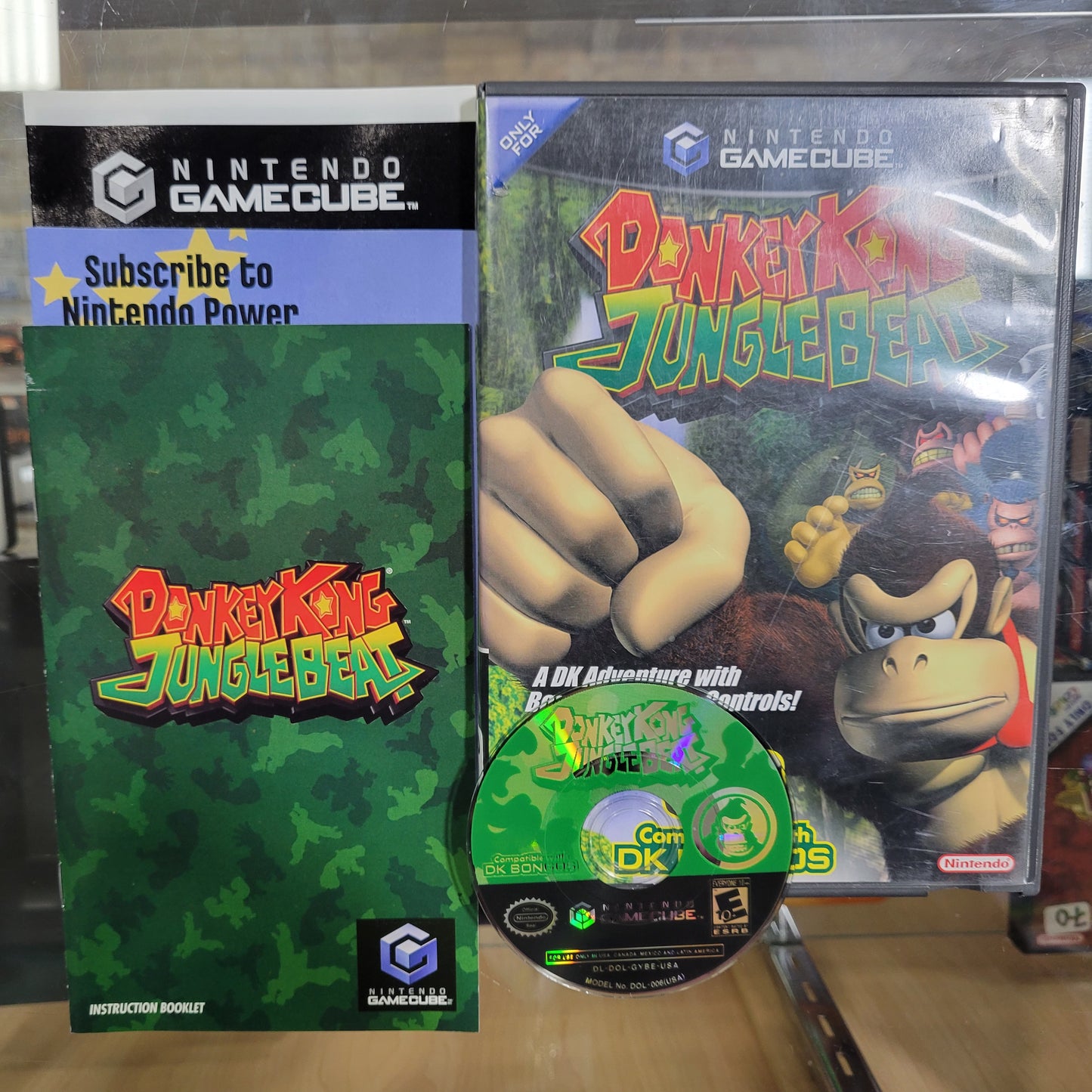Donkey Kong Jungle Beat Nintendo Gamecube