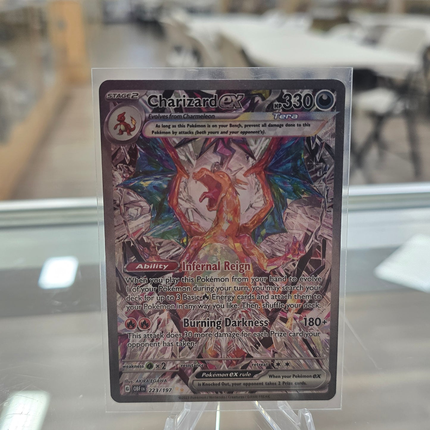 Charizard ex - 223/197 - SV03: Obsidian Flames (NM)