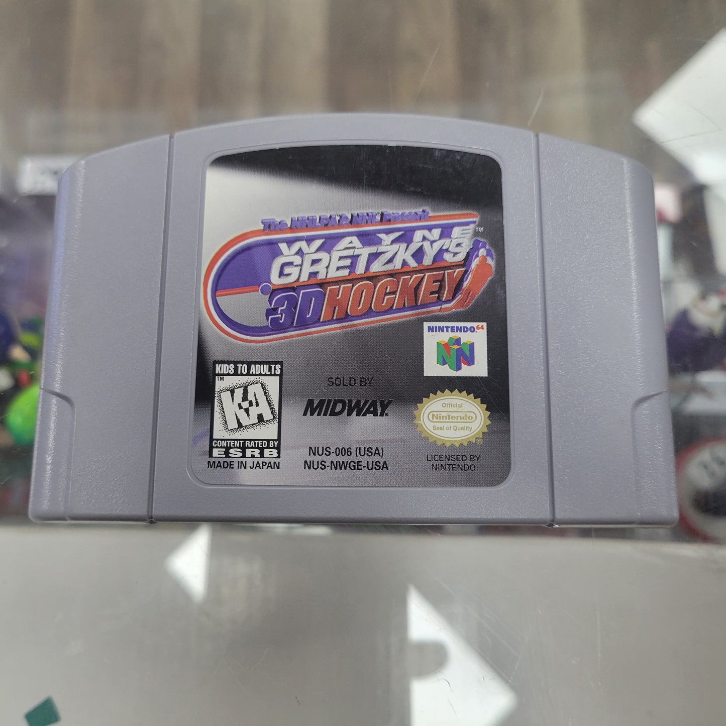 Wayne Gretzkys 3D Hockey N64